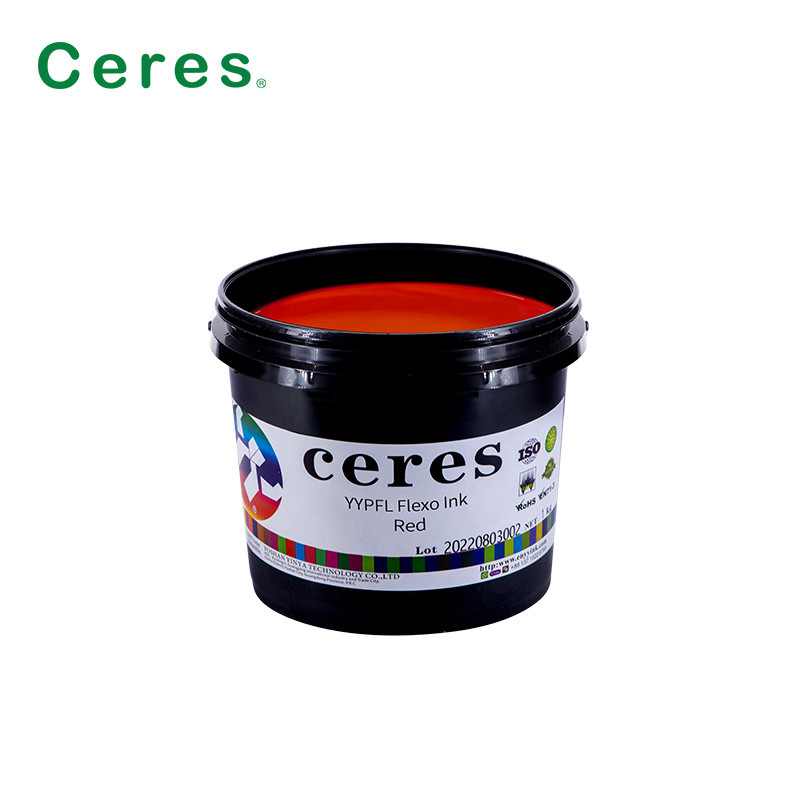 CMYK χρώμα YYPFL Flexo Ink για κορδέλες υφασμάτων