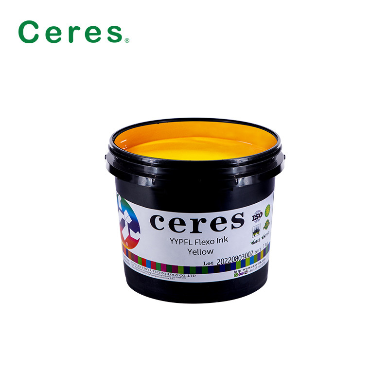 CMYK χρώμα YYPFL Flexo Ink για κορδέλες υφασμάτων