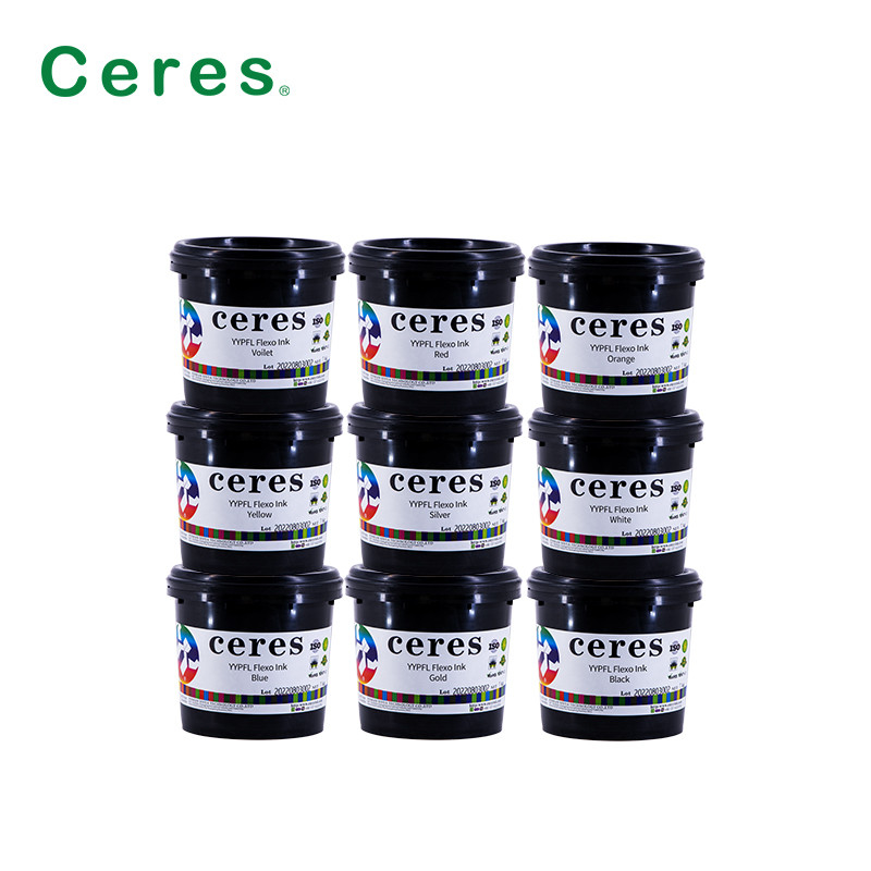CMYK χρώμα YYPFL Flexo Ink για κορδέλες υφασμάτων