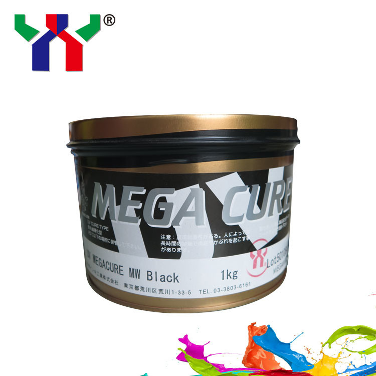 Οφσετ λευκό χρώμα μελάνι 1kg Can UV Curing Printing Ink Msds NW90 Γρήγορη ξήρανση