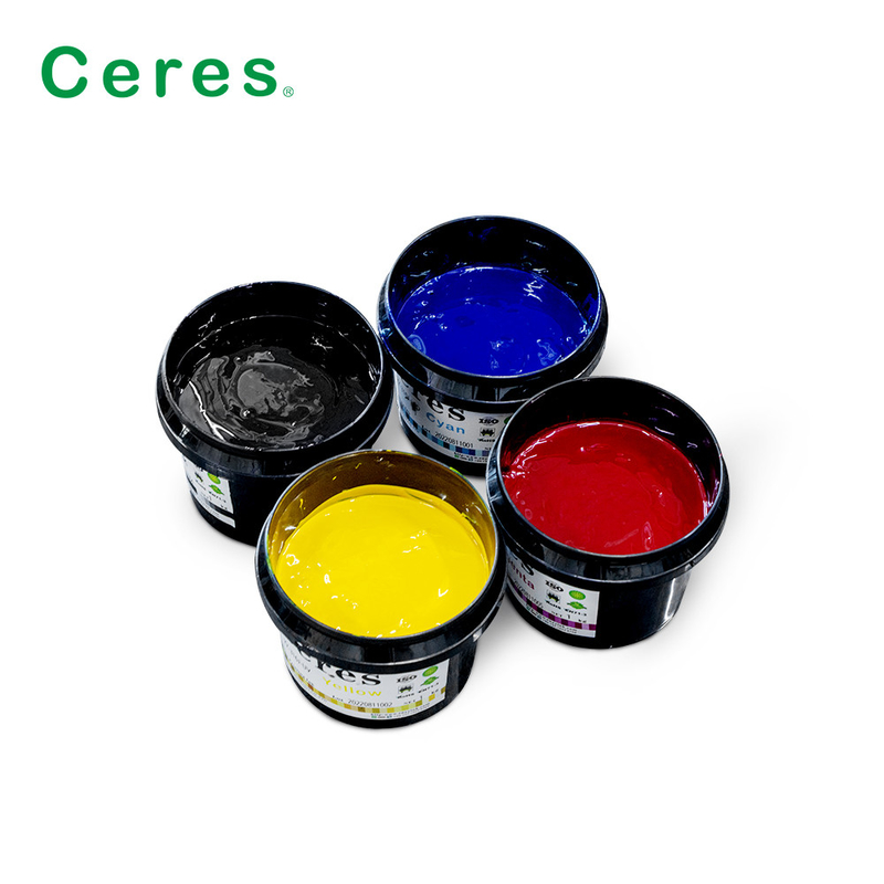 CMYK Pantone χρώμα Led UV Offset μελάνι Τράπεζα κάρτα Πλαστικές ετικέτες εκτύπωση
