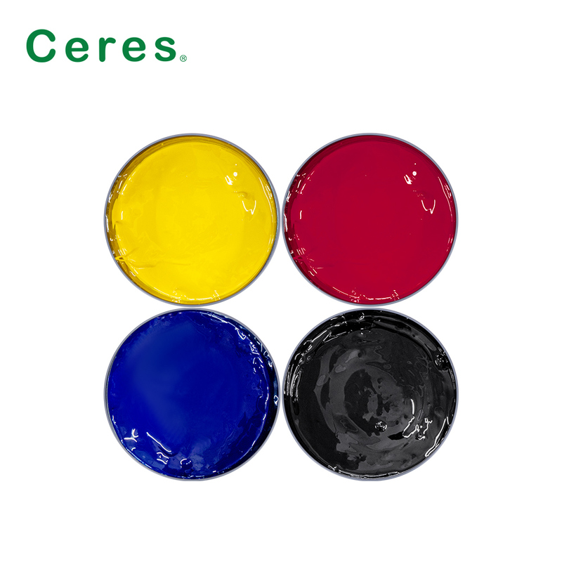 Ceres YT-06 μελάνι εκτύπωσης Offset με βάση διαλύτες για μελαμίνη με συσκευασία 1KG/CAN και ποιότητα βαθμού A+