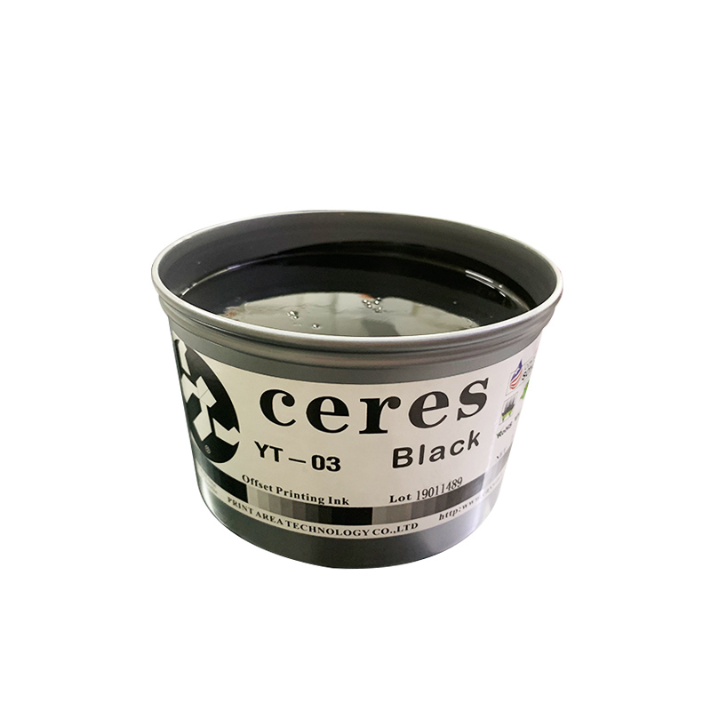 Μελάνι εκτύπωσης όφσετ Ceres YT-03 AA+ Grade Environmental Anti-skin για πρέσες όφσετ με τροφοδοσία φύλλων