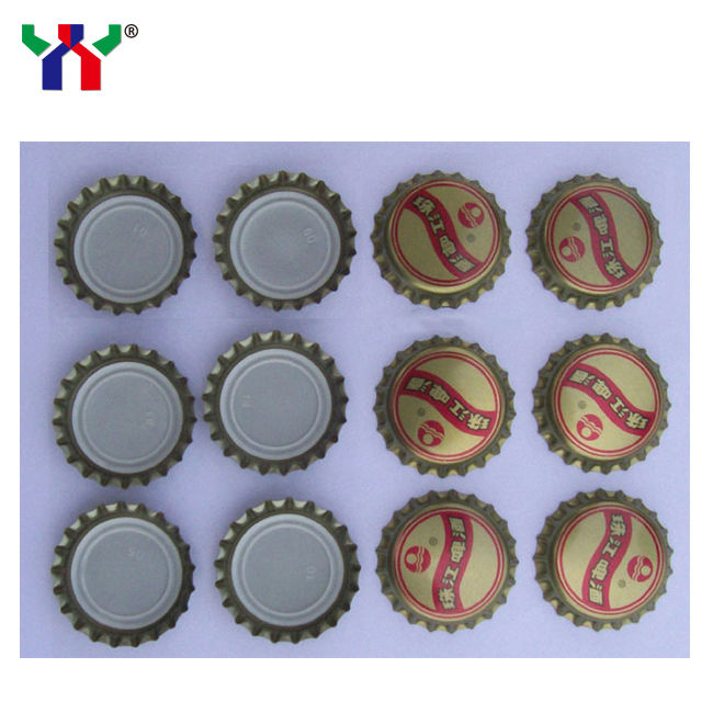 Pantone 485C Red UV Offset Ink για κονσέρβες και κάλυψη μπύρας με EN71-3, RoHS, συμμόρφωση ASTM σε συσκευασία 1KG/CAN