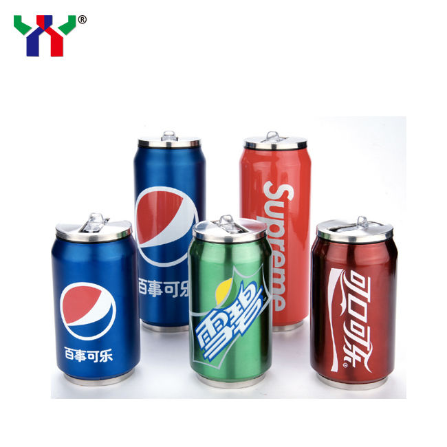 Pantone 485C Red UV Offset Ink για κονσέρβες και κάλυψη μπύρας με EN71-3, RoHS, συμμόρφωση ASTM σε συσκευασία 1KG/CAN