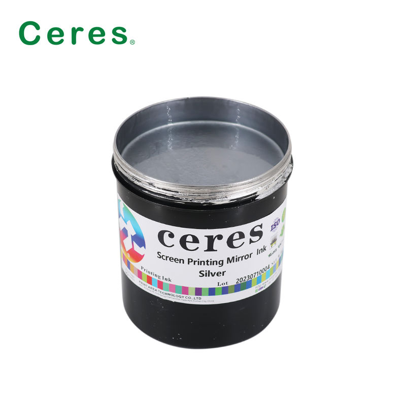 Υψηλής λάμψης ασημένιο καθρέφτη μελάνι για εκτύπωση Offset με διάρκεια ισχύος 2 ετών και ποιότητα βαθμού A +