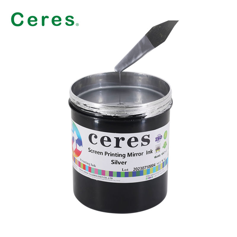 Υψηλής λάμψης ασημένιο καθρέφτη μελάνι για εκτύπωση Offset με διάρκεια ισχύος 2 ετών και ποιότητα βαθμού A +