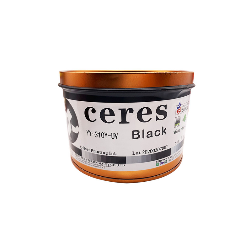 1 kg Can UV Offset Printing Ink CMYK Reflex Blue Spot Color Ink Με βάση διαλύτη