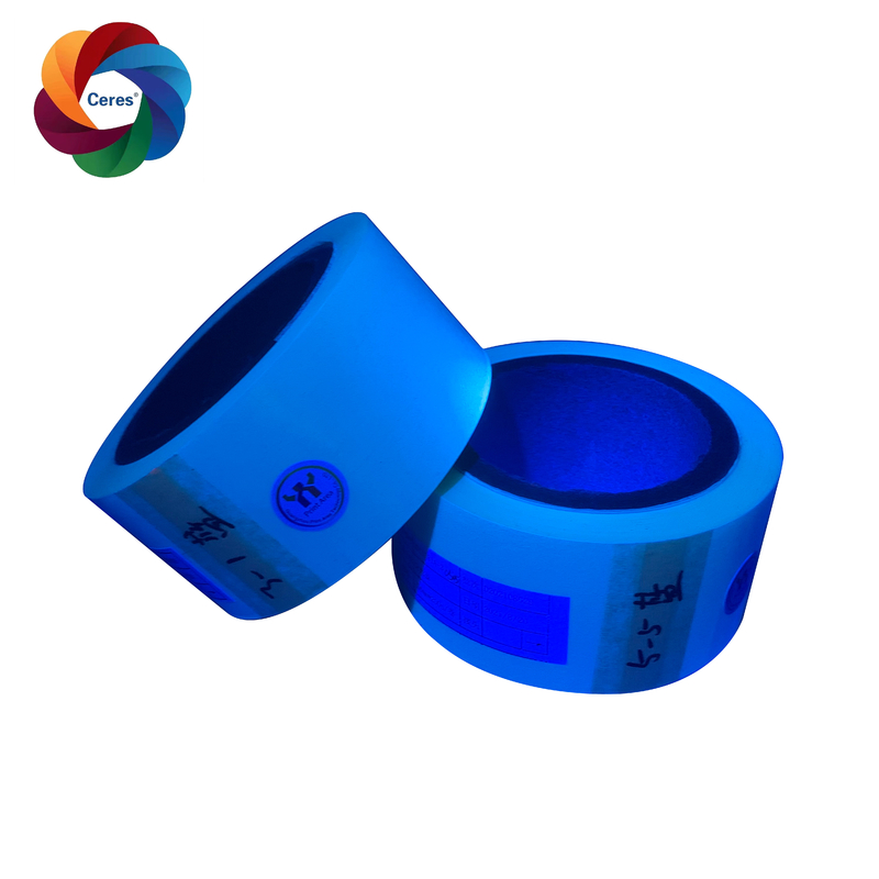 PET 27 Mic Φιλμ Hot Stamping Φιλμ UV Invisible Ink Blue Bopp Φιλμ Λαμινάρισμα χαρτιού