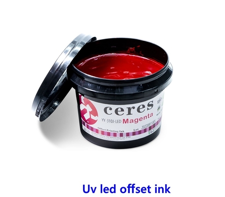 MSDS UV Offset Ink Ceres 1 Kg Can Solvent Based Ink YY-213 Γρήγορη ξήρανση
