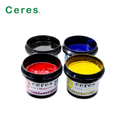 Ζωηρό χρώμα UV Offset μελάνι 1 kg Can High Speed Pantone Printing Ink