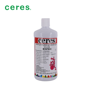 Πλάκες εκτύπωσης Offset 1L μπουκάλια YY-338 Protect PS Aluminum Gum Solution